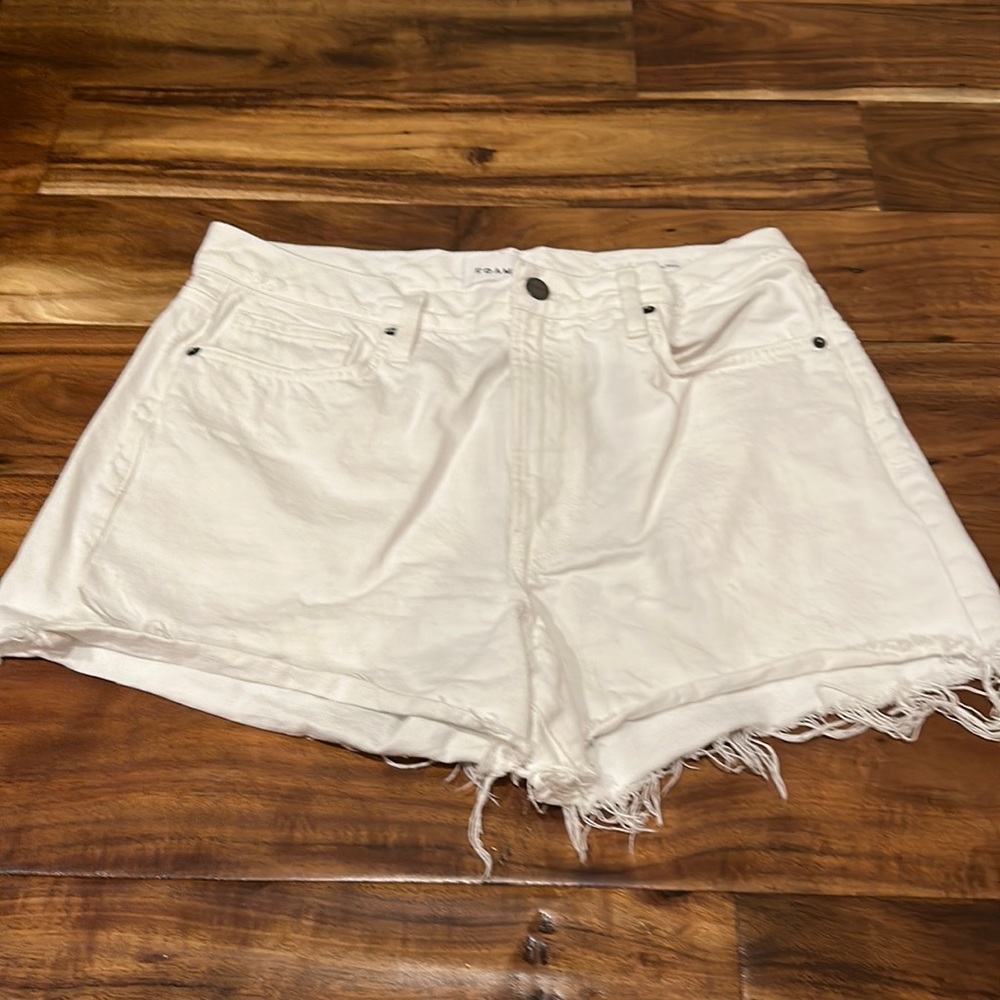 FRAME- Size 29- Denim white shorts
